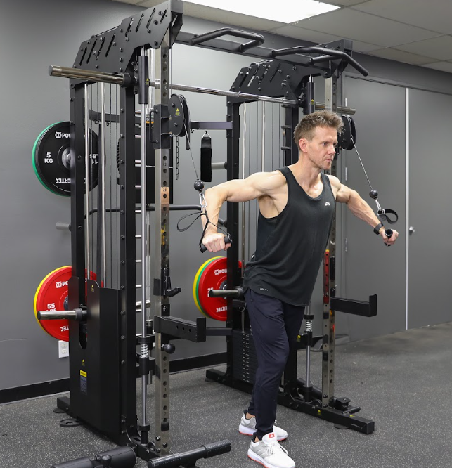 Home gym modular multipress system